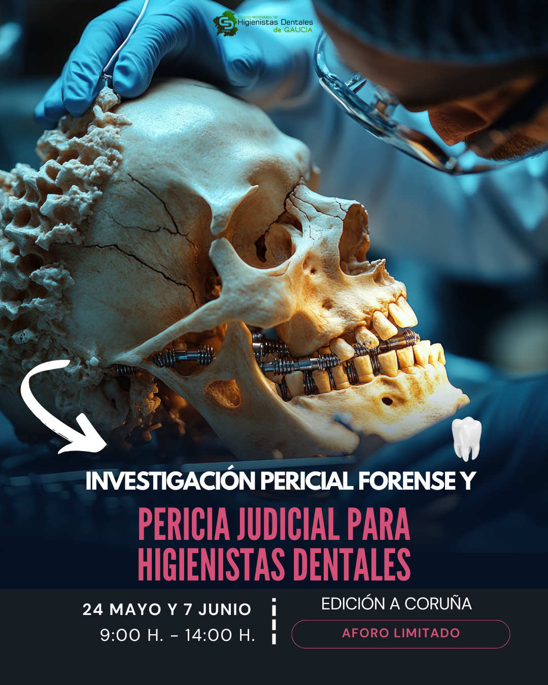 Investigación Pericial Forense y Pericia Judicial para Higienistas Dentales A Coruña