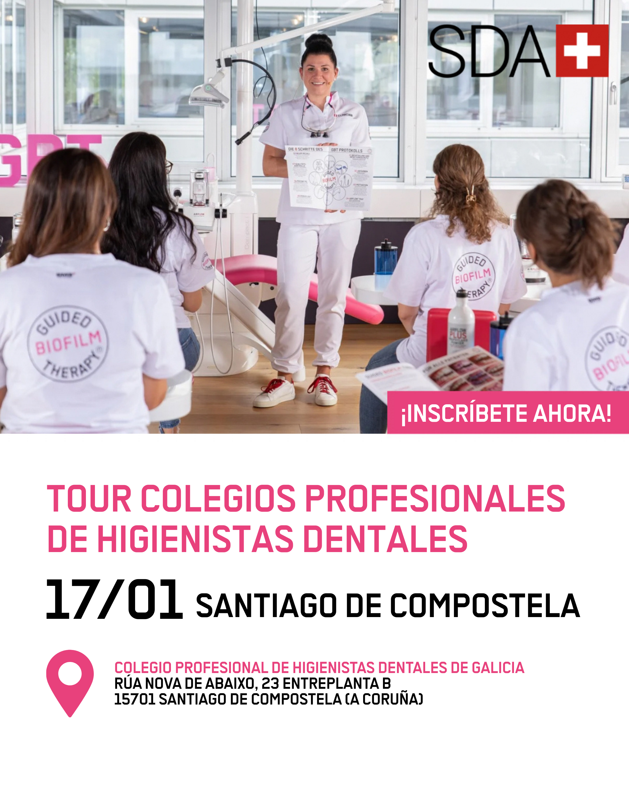 EMS – TOUR COLEGIOS PROFESIONALES DE HIGIENISTAS DENTALES