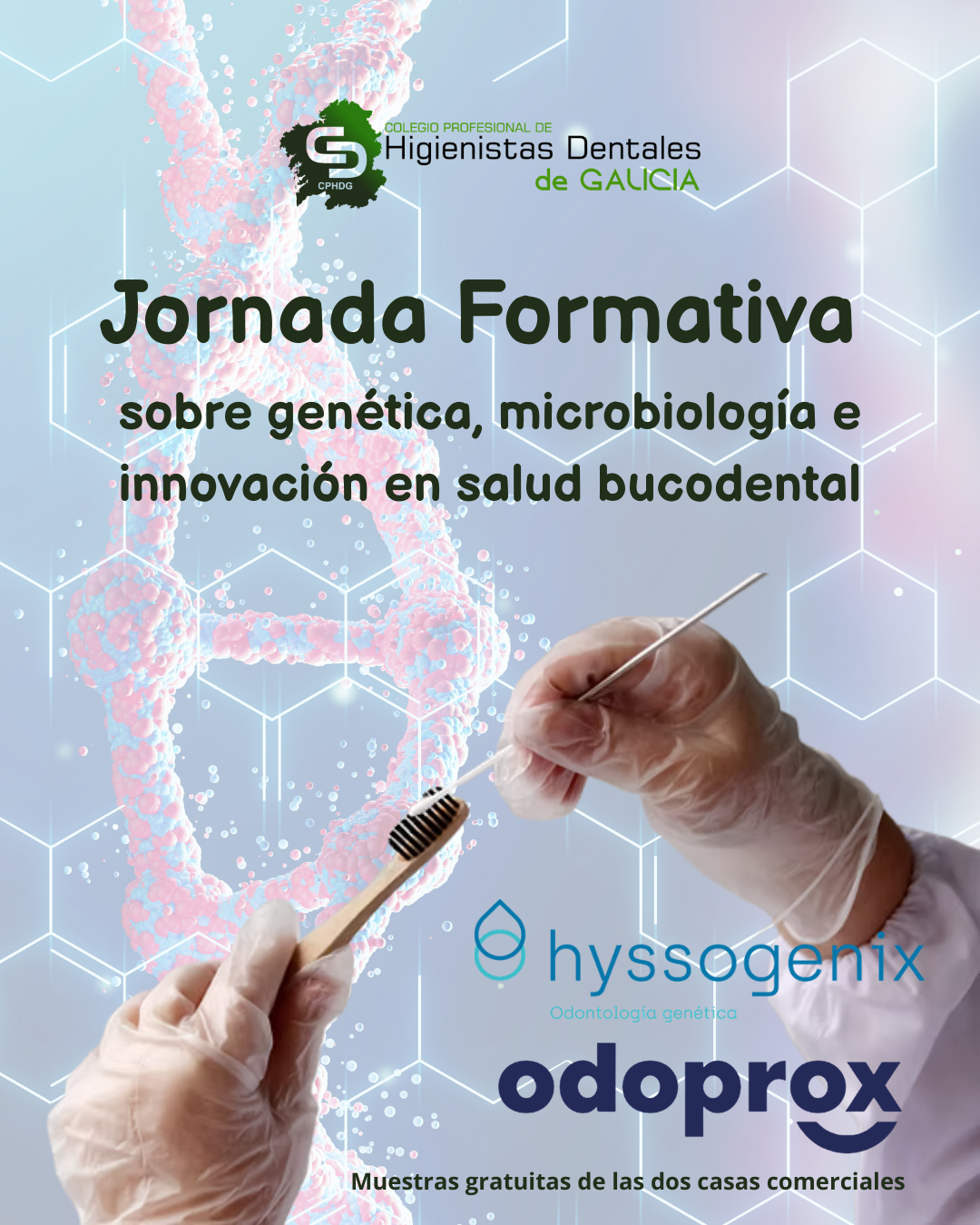 Jornada Formativa sobre genética, microbiología e innovación en salud bucodental